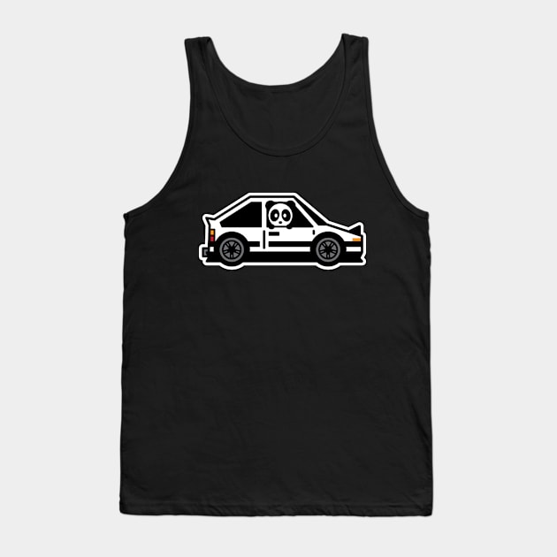 Drift King Panda Tank Top by Bambu